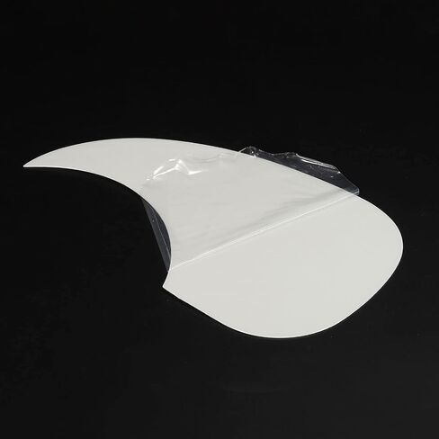 MECCANIXITY جيتار صوتي Pickguard مناسب 41 بوصة ذاتي اللصق قطع غيار جيتار كهربائي صوتي باليد اليمنى شكل قطرة الماء أبيض in Kuwait