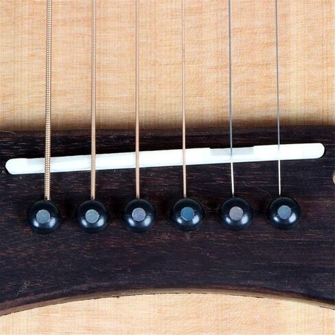 Miwayer 6-12 String YMH MT Acoustic Guitar Unbleached Bone Saddle, Guitar Bridge Saddles, Cut from Whole Bones, 0x0x0mm (12 String 76mm Acoustic Saddle 2 Pack) in Saudi Arabia