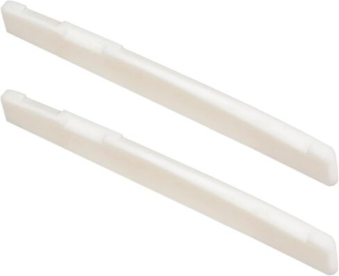 Miwayer 6-12 String YMH MT Acoustic Guitar Unbleached Bone Saddle, Guitar Bridge Saddles, Cut from Whole Bones, 0x0x0mm (12 String 76mm Acoustic Saddle 2 Pack) in Saudi Arabia