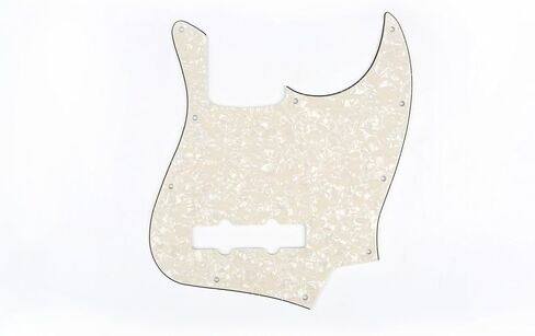 Musiclily 10 فتحات Jazz Bass Pickguard J Bass لوحة خدش لـ 4 سلسلة الولايات المتحدة الأمريكية / المكسيكي الحاجز الأمريكي القياسي لموسيقى الجاز Bass الطراز الحديث، غلاف سلحفاة 4 طبقات in Kuwait