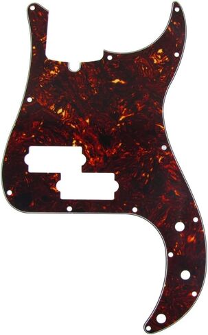 IKN 13 فتحة P باس Pickguard خدش لوحة بيك جارد مع مسامير تثبيت للباس الدقيق نمط حديث بني السلحفاة 10806505 in Kuwait