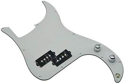 Dopro سلكي مسبقًا P Bass Pickguard لجيتار FD Precision Bass أسود 3 طبقات in Kuwait