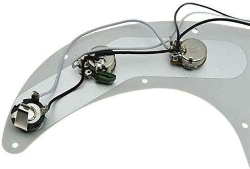 Dopro سلكي مسبقًا P Bass Pickguard لجيتار FD Precision Bass أسود 3 طبقات in Kuwait