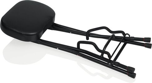 Gator Frameworks Deluxe Guitar Performance Seat with 3-Point Height-Adjustment System and Rear Guitar Hanger (GFW-GTR-SEATDLX) & Hercules FS100B Foot Rest,Black in Kuwait
