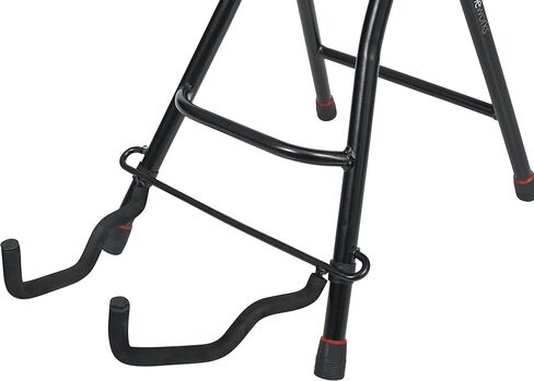 Gator Frameworks Deluxe Guitar Performance Seat with 3-Point Height-Adjustment System and Rear Guitar Hanger (GFW-GTR-SEATDLX) & Hercules FS100B Foot Rest,Black in Kuwait