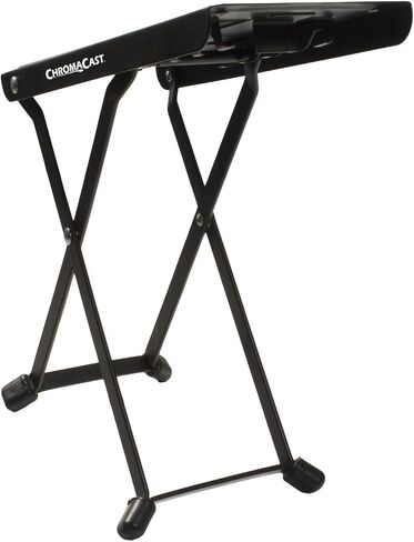 ChromaCast Folding Guitar Foot Rest (CC-FR) Black in Saudi Arabia