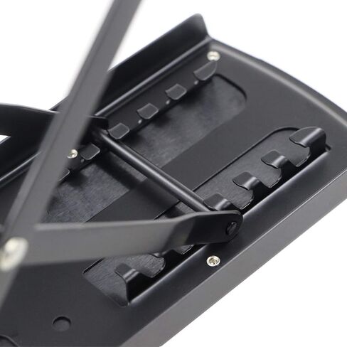 Luckyya مثخن جيتار مسند قدم ستة مستويات من الارتفاع المعدل قابل للطي للخدمة الشاقة دواسة in Kuwait