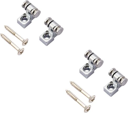 Musiclily Roller Guitar String Trees Roller String Guides Retainers for Fender Strat Stratocaster Tele Telecaster Electric Guitar, Black(Pack of 4) in Saudi Arabia