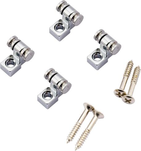 Musiclily Roller Guitar String Trees Roller String Guides Retainers for Fender Strat Stratocaster Tele Telecaster Electric Guitar, Black(Pack of 4) in Saudi Arabia