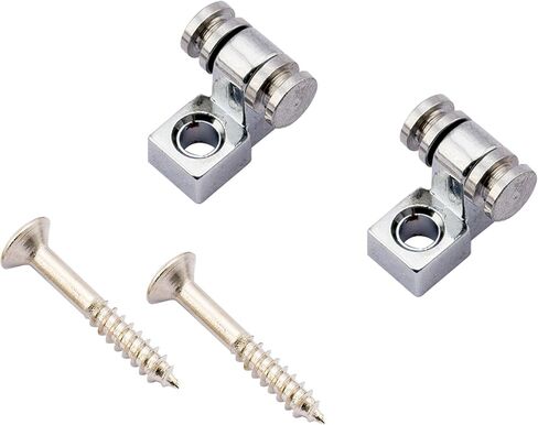 Musiclily Roller Guitar String Trees Roller String Guides Retainers for Fender Strat Stratocaster Tele Telecaster Electric Guitar, Black(Pack of 4) in Saudi Arabia