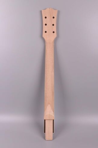 Yinfente Electric Guitar Neck 22 fret 24.75 inch Mahogany Rosewood Fretboard Guitar Necks Replacement Bolt on Heel (bolt on style) in Saudi Arabia
