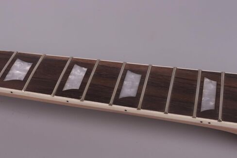 Yinfente Electric Guitar Neck 22 fret 24.75 inch Mahogany Rosewood Fretboard Guitar Necks Replacement Bolt on Heel (bolt on style) in Saudi Arabia