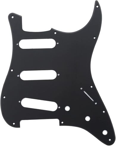 Musiclily 11 فتحة SSS جيتار Strat Pickguard لوحة خدش للحاجز الولايات المتحدة الأمريكية/المكسيكية القياسية ستراتوكاستر أجزاء الجيتار ذات الطراز الحديث، غلاف السلحفاة 4 طبقات in Kuwait