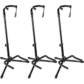 ChromaCast Upright Guitar Stand 2-Tier Adjustable, Extended Height-Fits Acoustic, Electric, Bass, and Extreme Body Shaped Guitars, 2 Pack in Kuwait