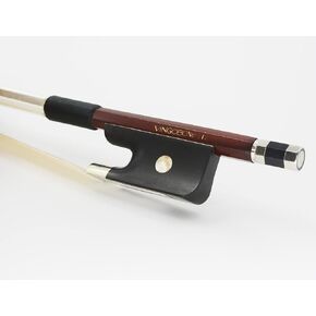 Black Horse Hair Half 1/2 Size Double Bass Bow French Model Wild Tone VINGOBOW 300BFB 68.5cm Brazilwood Stick Ebony Frog Straight Stick Smooth Tuner Easy Rosin Neat Works for High Level Student in Saudi Arabia