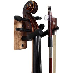 Vizcaya Vizcaya Violin Stand VLH20 شماعة الكمان مع حامل القوس لحامل الموسيقى / حامل الميكروفون - عبوة واحدة in Kuwait