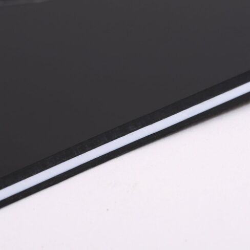 Musiclily Guitar Back Plate Tremolo Cavity Cover Backplate for China Made Squier Guitar Parts,1Ply Black in Saudi Arabia