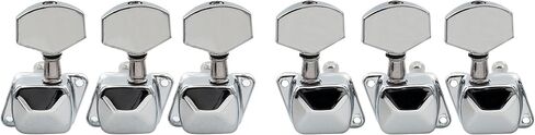 Musiclily3L+3R Semi-closed Guitar Tuners Guitar String Tuning Pegs Keys Machine Heads Set for Epiphone Les Paul SG Electric Guitar or Acoustic Guitar, Black in Saudi Arabia