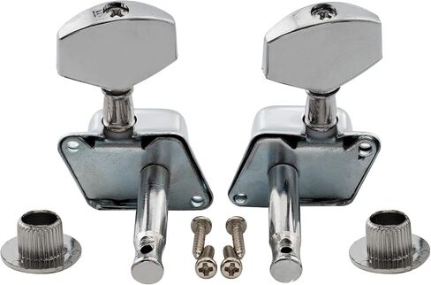 Musiclily3L+3R Semi-closed Guitar Tuners Guitar String Tuning Pegs Keys Machine Heads Set for Epiphone Les Paul SG Electric Guitar or Acoustic Guitar, Black in Saudi Arabia