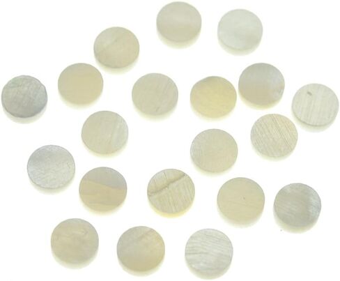 KAISH 20pcs 4x2mm Natural Paua Abalone Shell Guitar Inlay Fingerboard Dots in Saudi Arabia