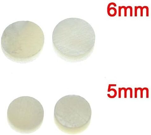 KAISH 20pcs 4x2mm Natural Paua Abalone Shell Guitar Inlay Fingerboard Dots in Saudi Arabia