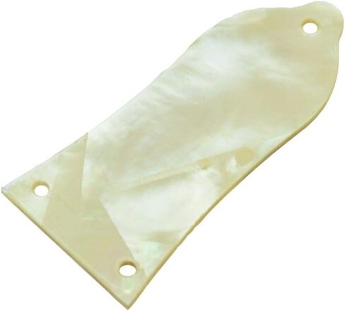 Dopro Pure Custom Made White Pearl Guitar Truss Rod Cover with 3 Holes Fits Epi LP Les Paul in Saudi Arabia