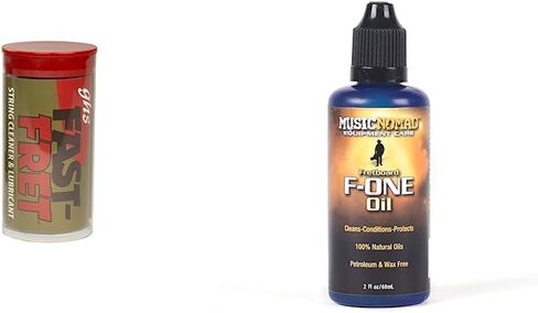 GHS Strings A87 FAST FRET and MusicNomad F-ONE Fretboard Oil Cleaner & Conditioner Bundle in Saudi Arabia