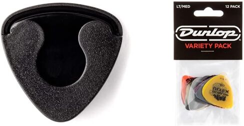 مجموعة Dunlop Pick Variety Pack، متنوعة، خفيفة/متوسطة، 12/عبوة للاعبين in Kuwait