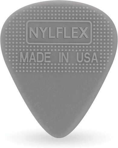 أعواد جيتار D'Addario Nylflex - أعواد جيتار من النايلون مع قبضة - رائعة للأصوات الكهربائية العتيقة والعزف الصوتي - 10 عبوات، خفيفة (.50 مم) in Kuwait