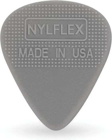 أعواد جيتار D'Addario Nylflex - أعواد جيتار من النايلون مع قبضة - رائعة للأصوات الكهربائية العتيقة والعزف الصوتي - 10 عبوات، خفيفة (.50 مم) in Kuwait