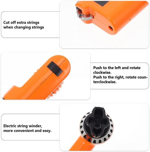 لفافة اوتار الغيتار من فاجويلي، 3 في 1 لتدوير الاوتار، اداة قطع الاوتار، اداة سحب دبوس جسر الجيتار، اداة اصلاح وتعديل الغيتار للجيتار والقيثارة in Kuwait