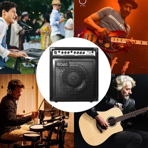 سماعة سماعة سماعة كولموميك DK35S 50 وات بمكبر صوت طبل كهربائية بلوتوث مع وظيفة تسجيل إدخال USB، طبلة/لوحة مفاتيح / ميكروفون 3 في 1 مع تأثير عكسي ومخرج in Kuwait