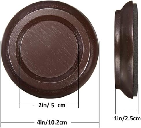 أكواب عجلات البيانو، واقي خشب أرضية البيانو، وسادات عجلات البيانو غير قابلة للانزلاق ومضادة للضوضاء للبيانو، 4 أكواب in Kuwait