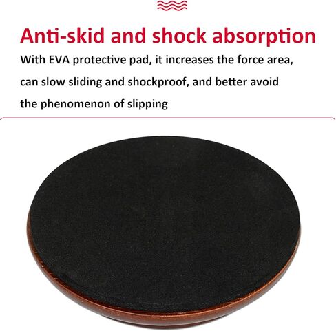 أكواب عجلات البيانو، واقي خشب أرضية البيانو، وسادات عجلات البيانو غير قابلة للانزلاق ومضادة للضوضاء للبيانو، 4 أكواب in Kuwait