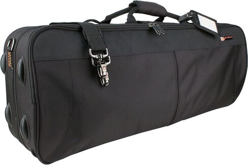 Protec Tec PS2165DLX Deluxe Viola PRO PAC Case, Black in Saudi Arabia