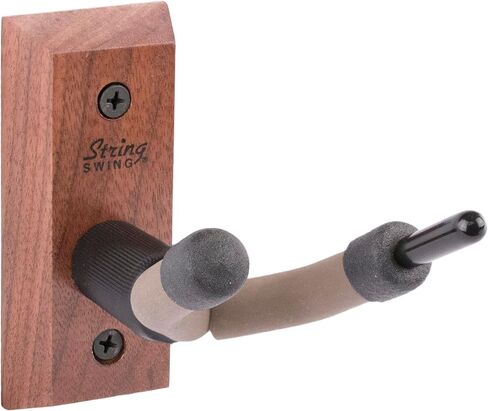 String Swing CC01V-BW Hardwood Home & Studio Wall Mount Violin Hanger - Black Walnut in Saudi Arabia