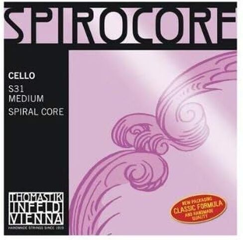 Cello Strings 4/4 Set Larsen Solo A+D, Spirocore Tungsten G+C in Saudi Arabia