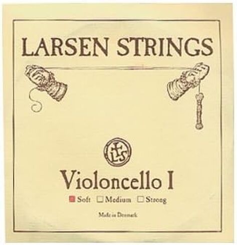 Cello Strings 4/4 Set Larsen Solo A+D, Spirocore Tungsten G+C in Saudi Arabia