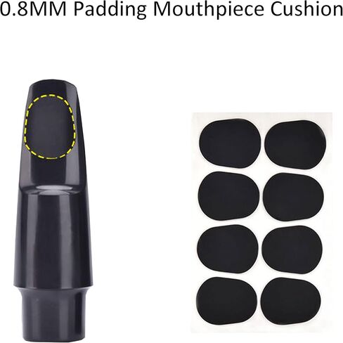 مجموعة تنظيف الكلارينيت الكل في واحد لتنظيف الكلارينيت: ممسحة كلارينيت، حافظة قصب، مسند للإبهام، شحم الفلين، فرشاة لقطعة الفم، فرشاة الغبار، وسادة الفم in Kuwait