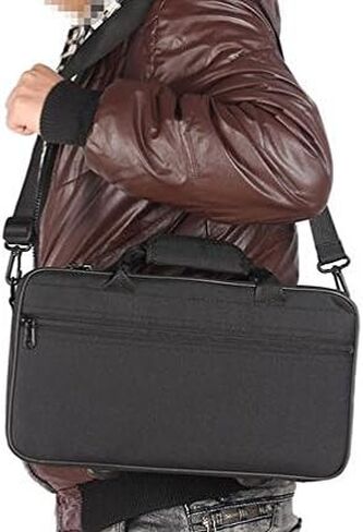 Tosnail 600D Water-resistant Foam Cotton Padded Clarinet Case, Clarinet Gig Bag in Saudi Arabia