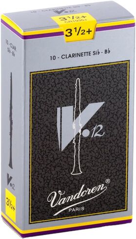Vandoren Bb Clarinet Reeds Strength 2.5 Bundle - V.12 and Traditional | Box of 10 in Saudi Arabia