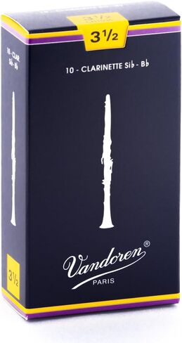 Vandoren Traditional Bb Clarinet Reeds Strength 3.5 Box of 10 (Strength 3.5 Box of 10) & SR2135 Alto Sax Traditional Reeds Strength 3.5; Box of 10 in Saudi Arabia
