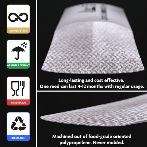 قصب النفخ الخشبي الاصطناعي الفاخر من Légère Reeds، ألتو ساكسفون، التوقيع، القوة 2.50 (ASG2.50) in Kuwait