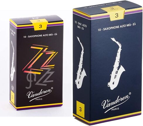 فاندورين SR4115 ZZ Alto Saxophone Reeds (القوة 1.5) (عبوة من 10) in Kuwait