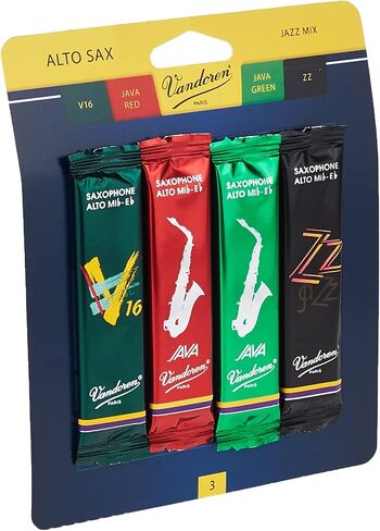 تحتوي بطاقة ميكس من فاندورين SRMIXA2 ألتو ساكس جاز ريد على 1 من كل ZZ, V16, JAVA وJAVA Red Strength 2 in Kuwait