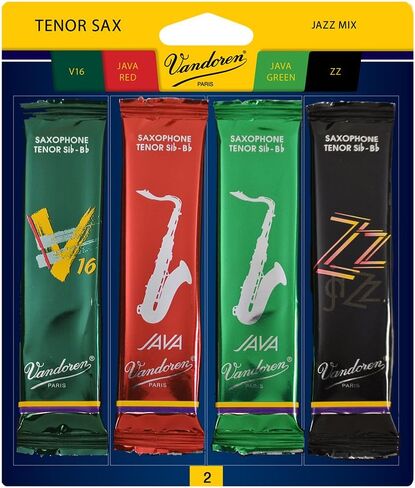 تحتوي بطاقة ميكس من فاندورين SRMIXA2 ألتو ساكس جاز ريد على 1 من كل ZZ, V16, JAVA وJAVA Red Strength 2 in Kuwait