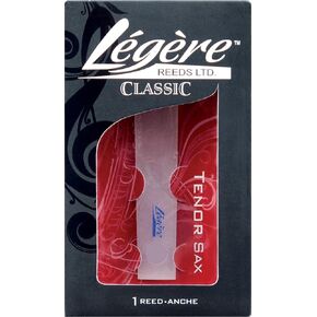 Légère Reeds - Tenor Saxophone Reed, Classic, Strength 2.00 (TS2.00) - Premium Synthetic Woodwind Reed