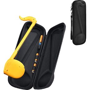 ProCase Carrying Case for Otamatone Japanese Electronic Musical Instrument Portable Synthesizer, Storage Organizer Holder for Regular Size Instrument Music Toy Accessories, Kids Child Gift -Black in Kuwait
