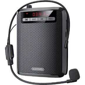 مكبر صوت محمول، مكبر صوت ميكروفون محمول، ميكروفون للفصول الدراسية، مكبر صوت ميكروفون سماعة راس للاجتماعات والمرشدين السياحيين in Kuwait