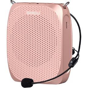 Portable Voice Amplifier SHIDU Personal Microphone Headset for Speaking Rechargeable Mini Pa System for Teachers Tour Guides Coaches Classroom Singing Yoga Fitness Instructors